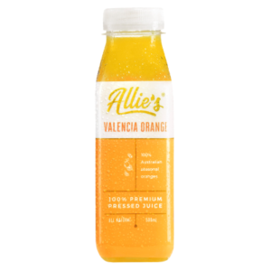 Allie's 300ml Cold Pressed - Valencia Orange